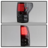 Xtune Toyota Tundra 07-13 LED Tail Lights Smoke ALT-ON-TTU07-LED-SM - 5013231