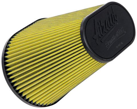 Airaid Universal Air Filter - Cone 6in FLG x 10-3/4x7-3/4in B x 4in T x 9in H - Synthaflow - 725-476