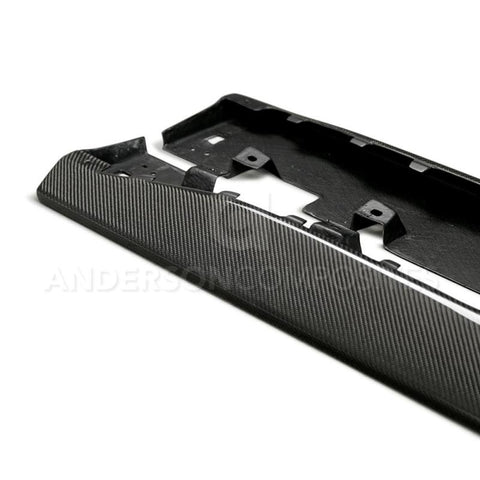 Anderson Composites 15-16 Ford Mustang Type-AR Rocker Panel Splitter - AC-SS15FDMU-AR