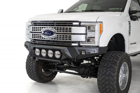 Addictive Desert Designs 17-20 Ford Super Duty Bomber Front Bumper w/ Mounts For 4 Rigid 360 6in - F160014110103