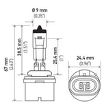 Hella Bulb 893 12V 37.5W PG13 T3.25 - 893