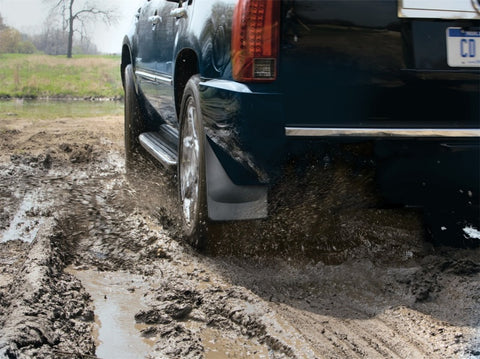 WeatherTech 2016+ Toyota Tacoma No Drill Mudflaps - SR5 w/o Appearance Package/Fender Flares - 120056