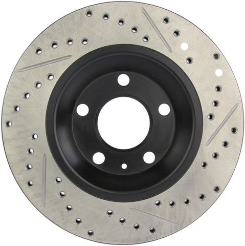 StopTech Slotted & Drilled Sport Brake Rotor - 127.33088R