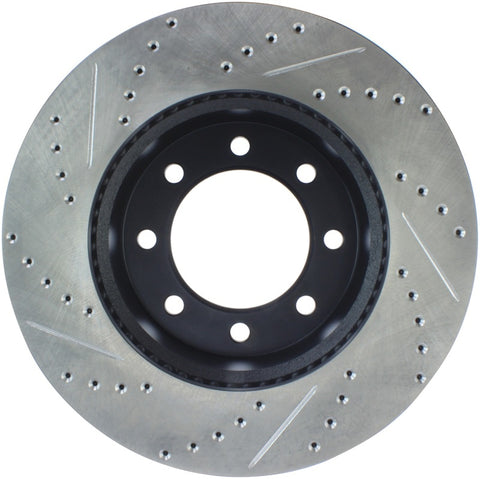 StopTech Slotted & Drilled Sport Brake Rotor - 127.67072L