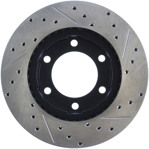 StopTech Slotted & Drilled Sport Brake Rotor - 127.68000R