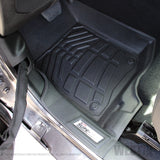 Westin 2018-2019 Jeep Wrangler JL Wade Sure Fit Floor Liners Front - Black - 72-110102