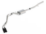 Borla 14+ Chevy Silverad1500 EC STD/CC Short 143.5in WB ATAK Cat-Back Exhaust w/ Black Chrome Tip - 140577BC