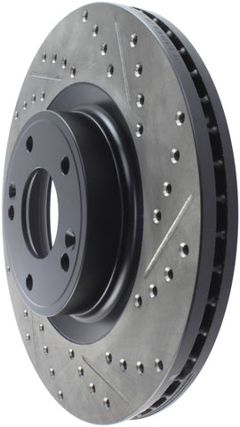 StopTech Slotted & Drilled Sport Brake Rotor - 127.51038L