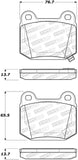 StopTech Street Brake Pads - 308.09611