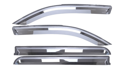 Putco 19-20 Ram 1500 - Crew Cab (Set of 4) Element Chrome Window Visors - 480071