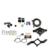 Nitrous Express 4150 Single Entry Crossbar Nitrous Plate Kit RNC (250-750HP) w/o Bottle - 63840-00