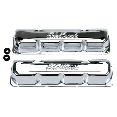 Edelbrock Valve Cover Signature Series AMC/Jeep 1967-1991 290-401 CI V8 Chrome - 4431