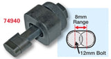 SPC Performance 12x8mm Slot Punch Tool - 74940