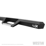 Westin 2019 Chevrolet Silverado/Sierra 1500 Crew Cab Drop Nerf Step Bars - Textured Black - 56-141352