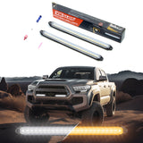 XK Glow 9In Switchback Grill Lights with Start-up Animation & Sequential Turn Signals - XK041029-9