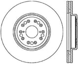 StopTech Sport Slotted (CRYO) 95-00 Lexus LS Front Left Rotor - 126.44107CSL