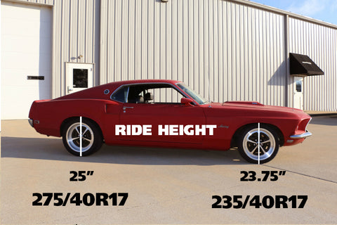 Ridetech 67-70 Ford Mustang Big Block StreetGRIP Lowering Coil Springs Dual Rate Front Pair - 12102351
