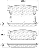 StopTech Performance Brake Pads - 309.05880