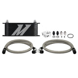 Mishimoto Universal Oil Cooler Kit 16-Row Black - MMOC-U16BK