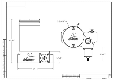 Aeromotive A2000 Drag Race Carbureted Fuel Pump - 11202