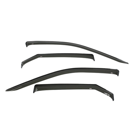 Westin 2015-2017 Toyota Camry Wade Slim Wind Deflector 4pc - Smoke - 72-88454