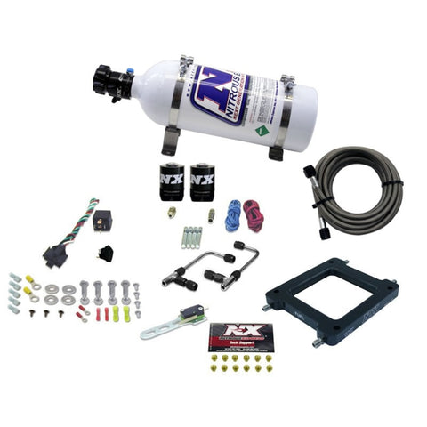 Nitrous Express Dominator Gemini Stage 6 Alcohol Nitrous Kit w/5lb Bottle - 60075-05