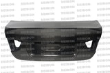 Seibon 09-11 BMW 3 Series 4Dr (Incl. M3) CSL-Style Carbon Fiber Trunk/Hatch Lid - TL0910BMWE90-C