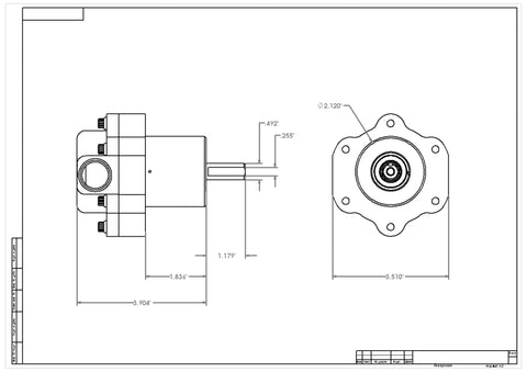 Aeromotive Billet Belt Drive Fuel Pump - 11105