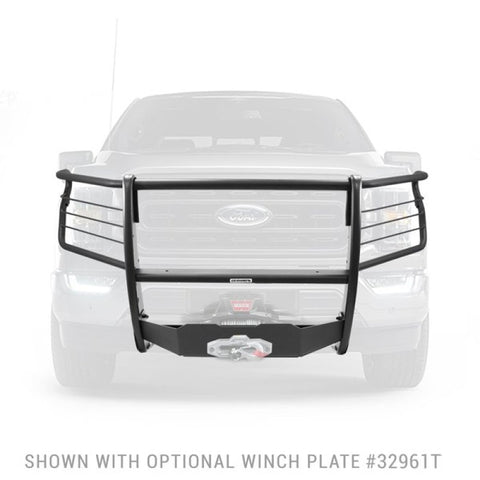 Go Rhino 18-20 Ford F-150 3100 Series StepGuard Center Grille + Brush Guard - Tex. Blk - 3296MT