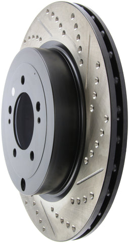 StopTech Slotted & Drilled Sport Brake Rotor - 127.46075L