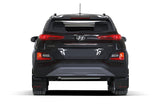 Rally Armor 18-22 Hyundai Kona Black UR Mud Flap Silver Logo - MF63-UR-BLK/SIL