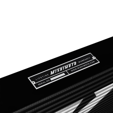 Mishimoto Universal Black R Line Intercooler Overall Size: 31x12x4 Core Size: 24x12x4 Inlet / Outlet - MMINT-URB