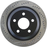 StopTech 98-02 Chevrolet Camaro / Pontiac Firebird/Trans Am Slotted & Drilled Rear Right Rotor - 127.62065R