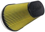 Airaid Universal Air Filter - Cone 6in F x 9x7-1/2in B x 6-3/8x3-7/8in T x 8in H - Synthaflow - 724-243