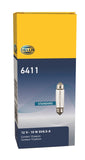 Hella Universal Clear 12V 10W 10x41mm T3.25 Bulb - 6411