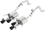 Borla 14-18 C7 Corvette Stingray Axle-Back ATAK Exhaust 2.75in To Muffler Dual 2.75in Out 4.25in Tip - 11856CB