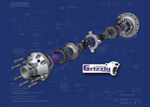 Yukon Gear Grizzly Locker For Dana 30 / 27 Spline / 3.73+ - YGLD30-4-27