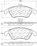 StopTech Performance Brake Pads - 309.13420