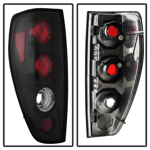 Spyder Chevy Colorado 04-13/GMC Canyon 04-13 Euro Style Tail Lights Black ALT-YD-CCO04-BK - 5001412