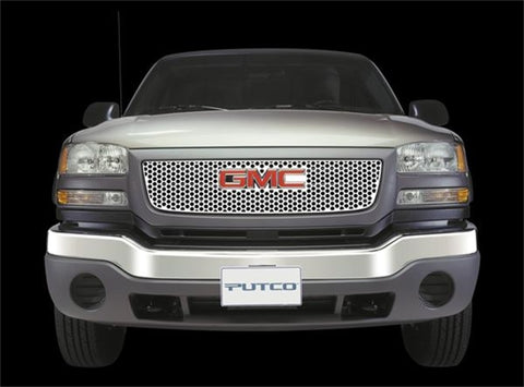 Putco 94-98 GMC Sierra w/ Logo CutOut - Will not Fit 3500 Punch Stainless Steel Grilles - 84109