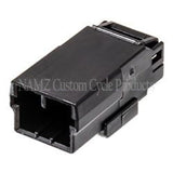 NAMZ AMP Multilcok 3-Position Male Wire Cap Housing (HD 73103-96BK) - NA-174928-2