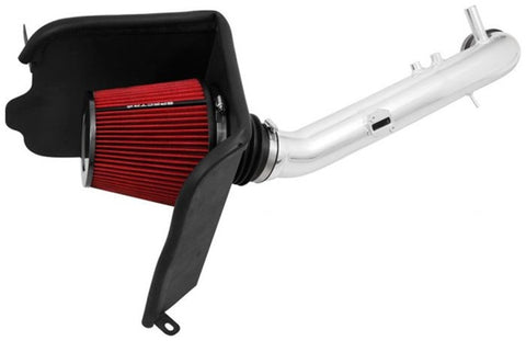 Spectre 12-16 Toyota Tacoma 2.7L F/I Air Intake Kit - Polished w/Red Filter - 9056