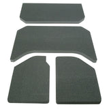 DEI 11-18 Jeep Wrangler JK 4-Door Boom Mat Headliner - 4 Piece - Black - 50137