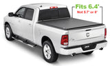 Tonno Pro 09-19 Dodge RAM 1500 6.4ft Fleetside Lo-Roll Tonneau Cover - LR-2015