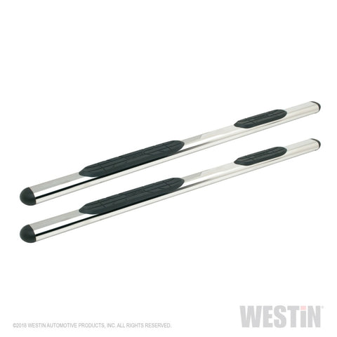 Westin Premier 4 Oval Nerf Step Bars 72 in - Stainless Steel - 22-5050