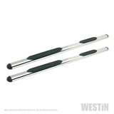 Westin Premier 4 Oval Nerf Step Bars 85 in - Stainless Steel - 22-5030