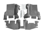 BedRug 97-06 Jeep TJ Front 3pc BedTred Floor Kit w/o Center Console - Incl Heat Shields (S/O Only) - BTTJ97FNC