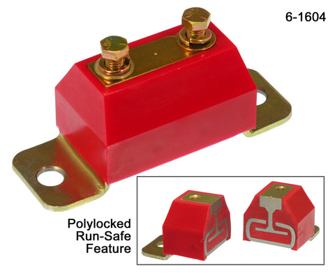 Prothane 79-98 Ford Mustang Trans Mount Bushings - Red - 6-1604