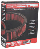 Spectre 94-95 GMC Yukon 5.7L V8 F/I Round Replacement Air Filter - HPR0326