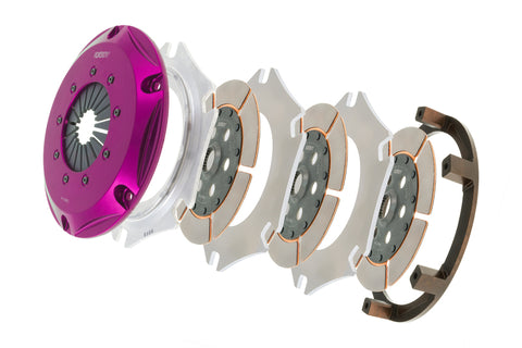 Exedy Universal Builder Series Triple Metallic Clutch Does NOT Incl FW Req. Custom Clutch Actuation - TYR300